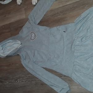 Nautica girls sweatshirt dress sm